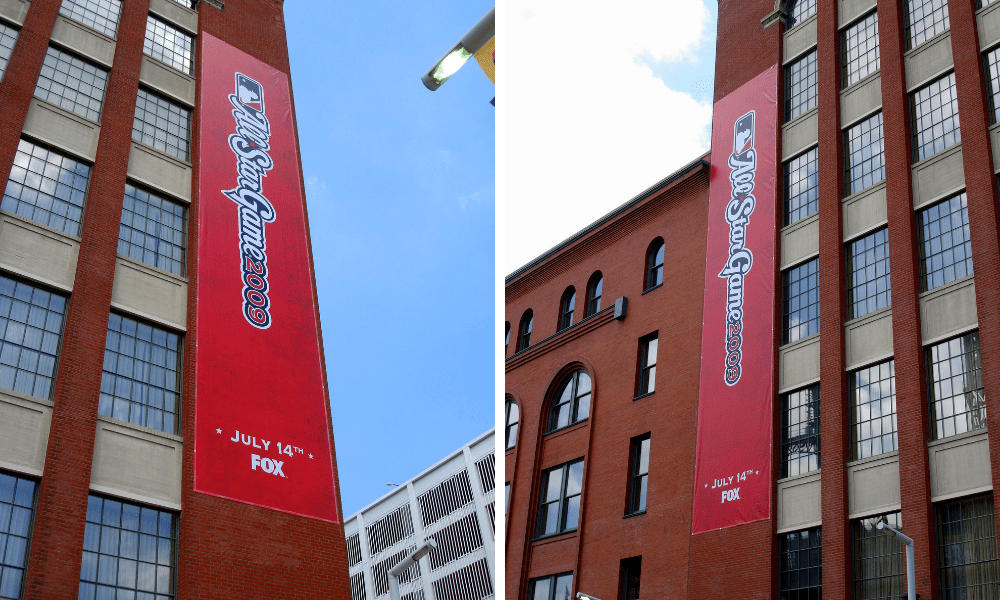 Vertical Vinyl Wallscape Banners Vertical Vinyl Wallscape Banners