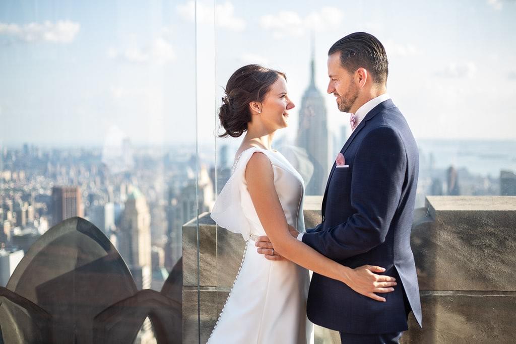 Elopement photo / Elopement Central Park / New York Elopement photographer / Top of the Rock / Top of the Rock engagement photo Elopement photo / Elopement Central Park / New York Elopement photographer / Top of the Rock / Top of the Rock engagement photo