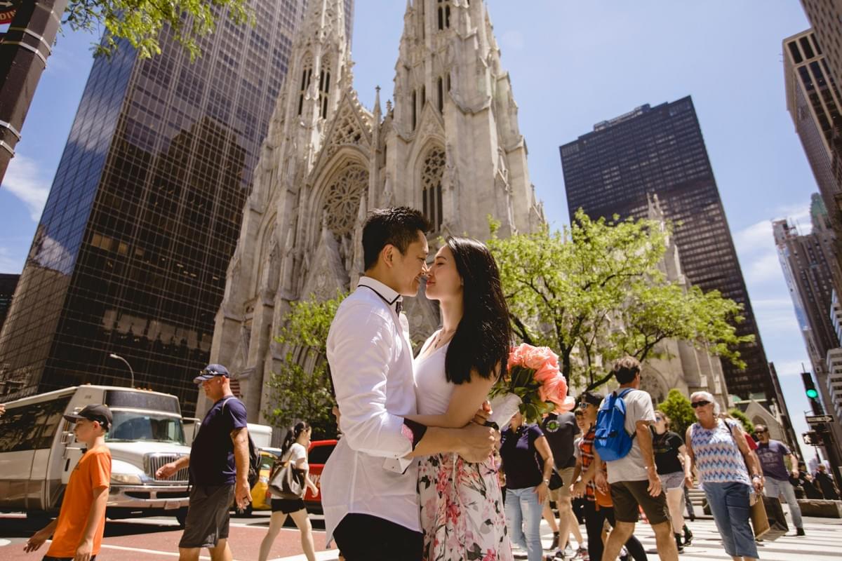 New York Pre-wedding photo / New York Photographer / 5 Ave / Top of the Rockefeller / engagement photo New York Pre-wedding photo / New York Photographer / 5 Ave / Top of the Rockefeller / engagement photo