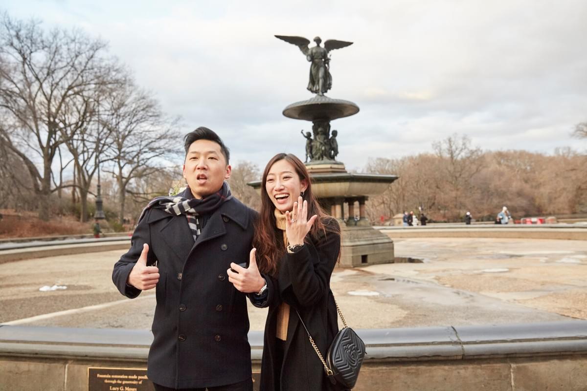 驚喜求婚 / Central Park Surprise Proposal / New York Photographer / 紐約攝影師 / 求婚攝影師 / New York Central Park / Bethesda Fountain 驚喜求婚 / Central Park Surprise Proposal / New York Photographer / 紐約攝影師 / 求婚攝影師 / New York Central Park / Bethesda Fountain