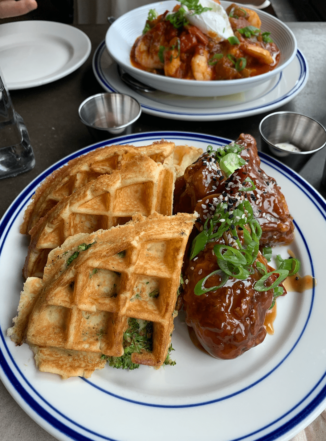 Chicken waffles / Sweet and Chick 紐約餐廳推薦 / 紐約旅拍攝影師 Chicken waffles / Sweet and Chick 紐約餐廳推薦 / 紐約旅拍攝影師
