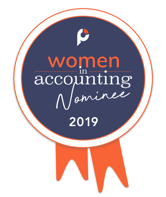 Top Women in Accounting Badge Top Women in Accounting Badge