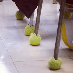 Tennis Balls on Walkers Tennis Balls on Walkers