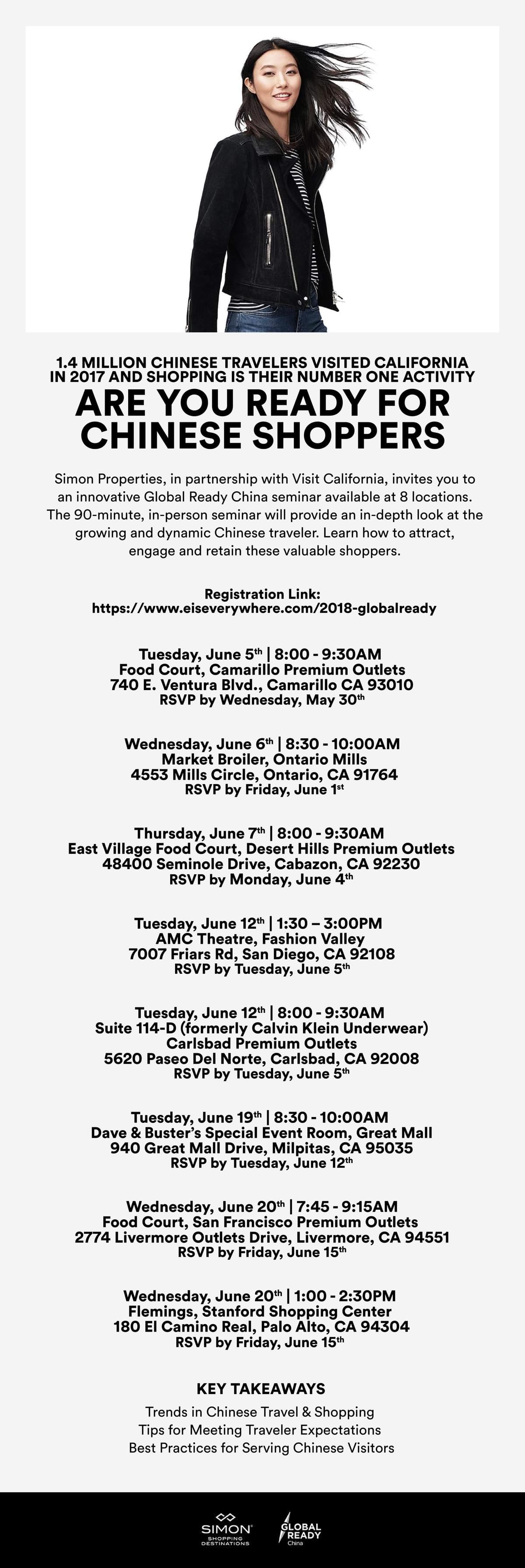 Global Ready China Schedule Global Ready China Schedule