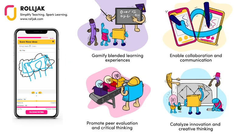 Rolljak virtual classroom platform Rolljak virtual classroom platform
