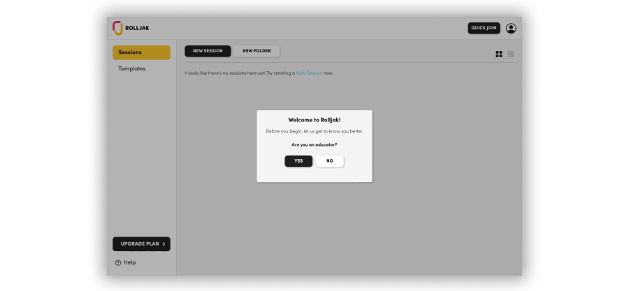 Rolljak homepage Rolljak homepage