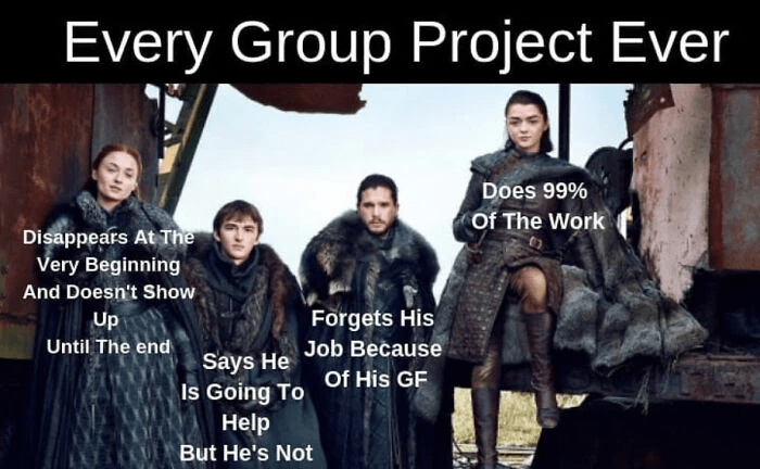 Group project meme Group project meme