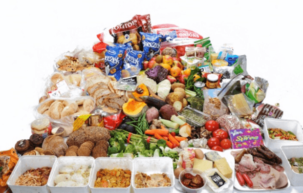 Actual food taken from household waste audits conducted for LFHW campaign – average 6 months food from one family. 40 kilos worth of edible food waste. Actual food taken from household waste audits conducted for LFHW campaign – average 6 months food from one family. 40 kilos worth of edible food waste.