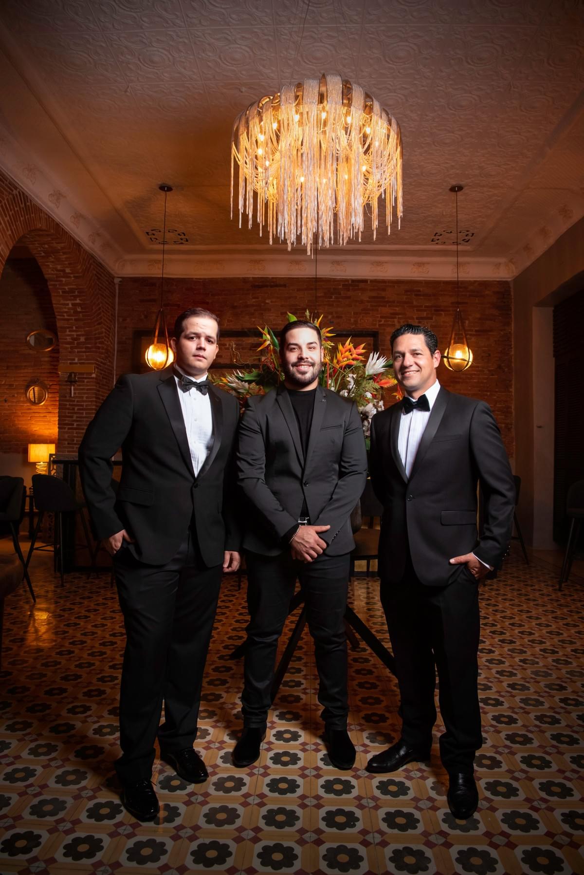 Jean González, Luis Emmanuelli y Gustavo Muñoz, co-fundadores de Velada Jean González, Luis Emmanuelli y Gustavo Muñoz, co-fundadores de Velada