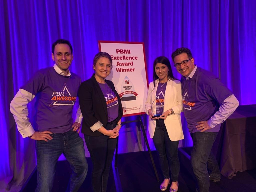 Jason Borschow, Claudia Soto, Ana Rivera, and Javier González from Abarca Health Jason Borschow, Claudia Soto, Ana Rivera, and Javier González from Abarca Health