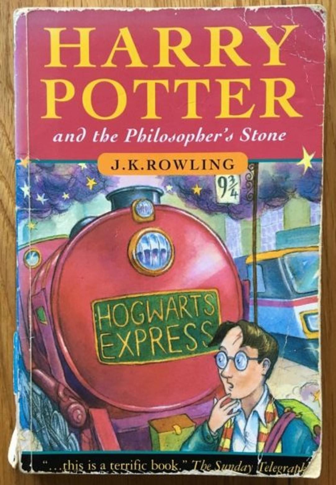 Harry Potter and the Philosopher's stone. First book of the series. Harry Potter and the Philosopher's stone. First book of the series.