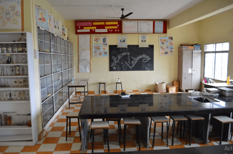 Science Laboratory at Shivneri Boarding School Science Laboratory at Shivneri Boarding School