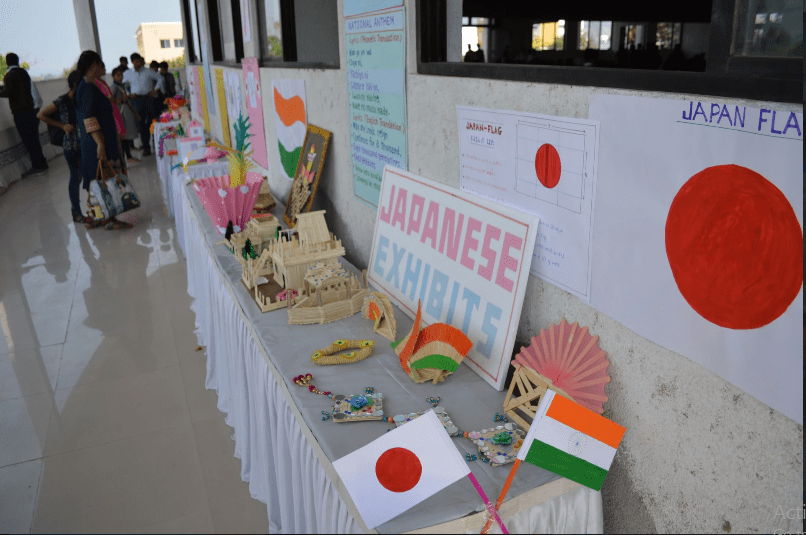 Japanese Exhibit at Shivneri Boarding School. Japanese Exhibit at Shivneri Boarding School.