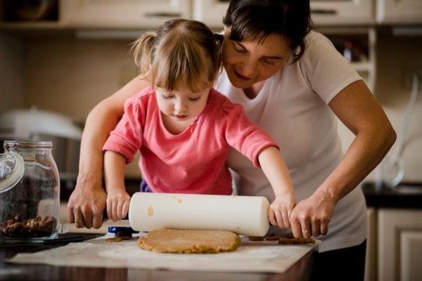 mother daughter cooking together mother daughter cooking together