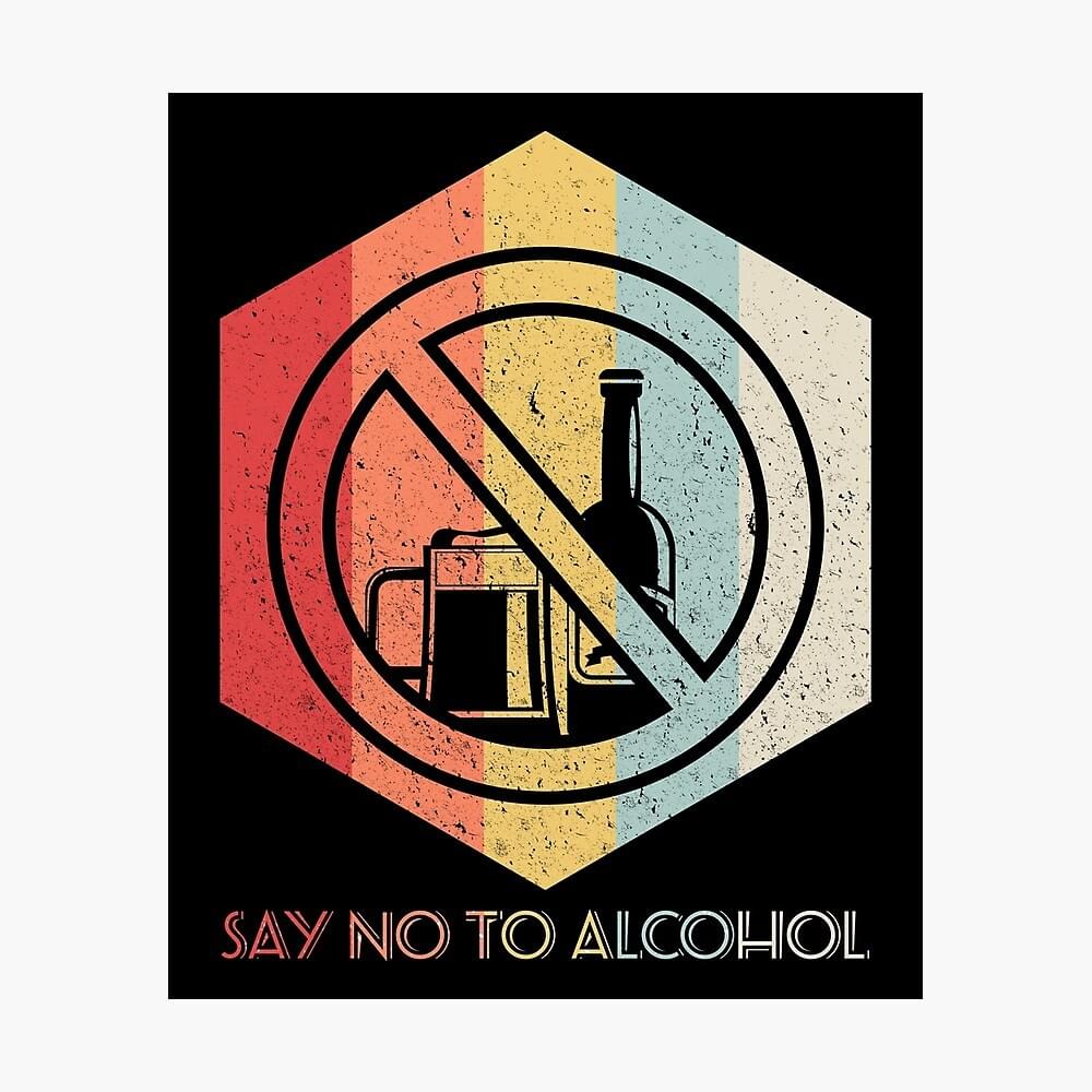Saying no to drugs and alcohol. Saying no to drugs and alcohol.