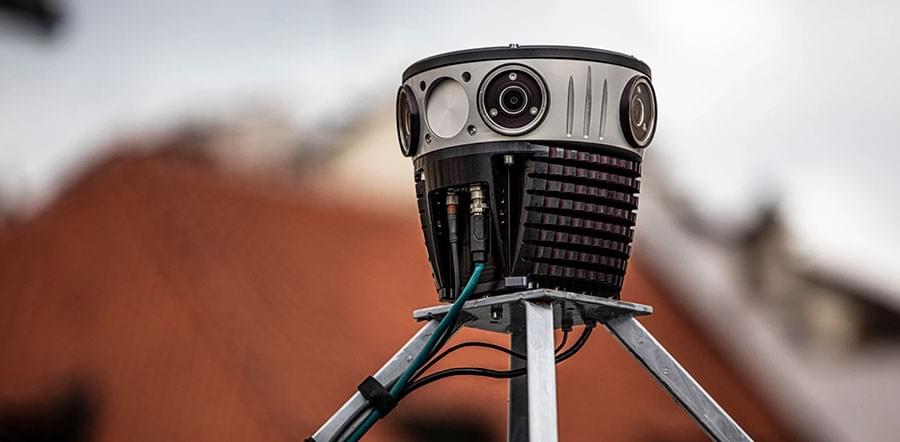 The Mosaic 51 camera is the newest and most advanced camera on the market for 360 image capturing. The Mosaic 51 camera is the newest and most advanced camera on the market for 360 image capturing.