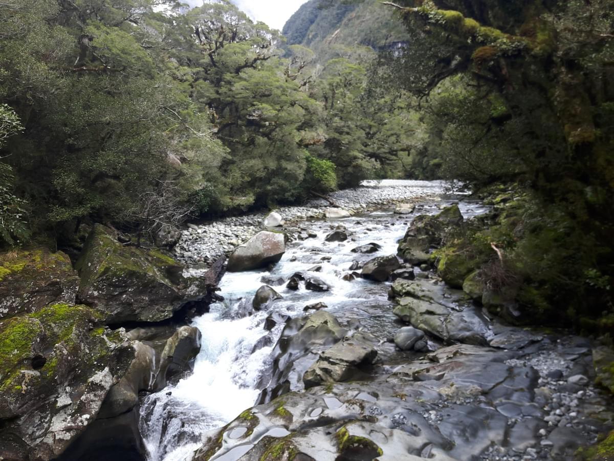 Chasm Waterfalls, New Zealand Chasm Waterfalls, New Zealand