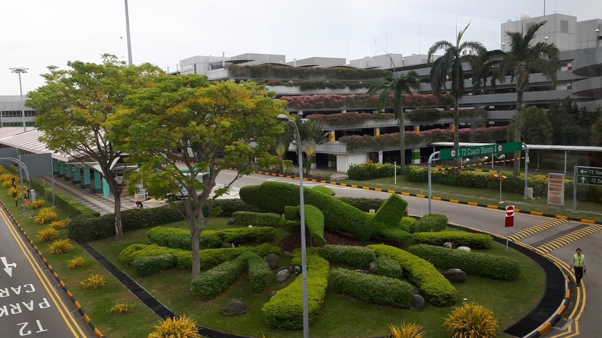 View from Terminal at Changi International Airport, Make Most Of Your Transit Time At CHANGI Airport. View from Terminal at Changi International Airport, Make Most Of Your Transit Time At CHANGI Airport.