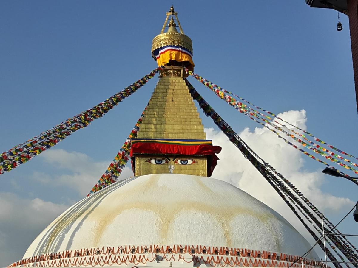 Boudhnath Stupa. The Base of Mt. Everest KATHMANDU Boudhnath Stupa. The Base of Mt. Everest KATHMANDU