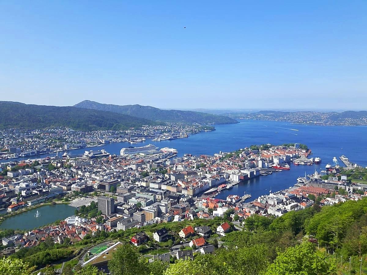 View of Bergen City from Floyen View of Bergen City from Floyen