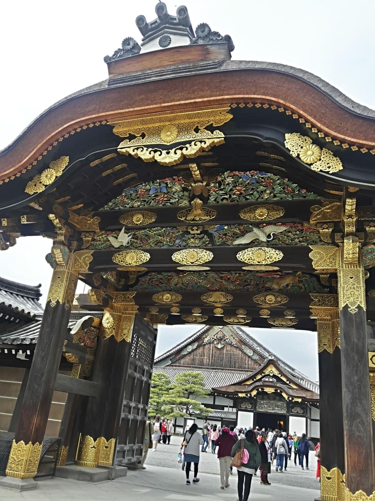 Nijo Castle Entrance, Kyoto, Japan Nijo Castle Entrance, Kyoto, Japan
