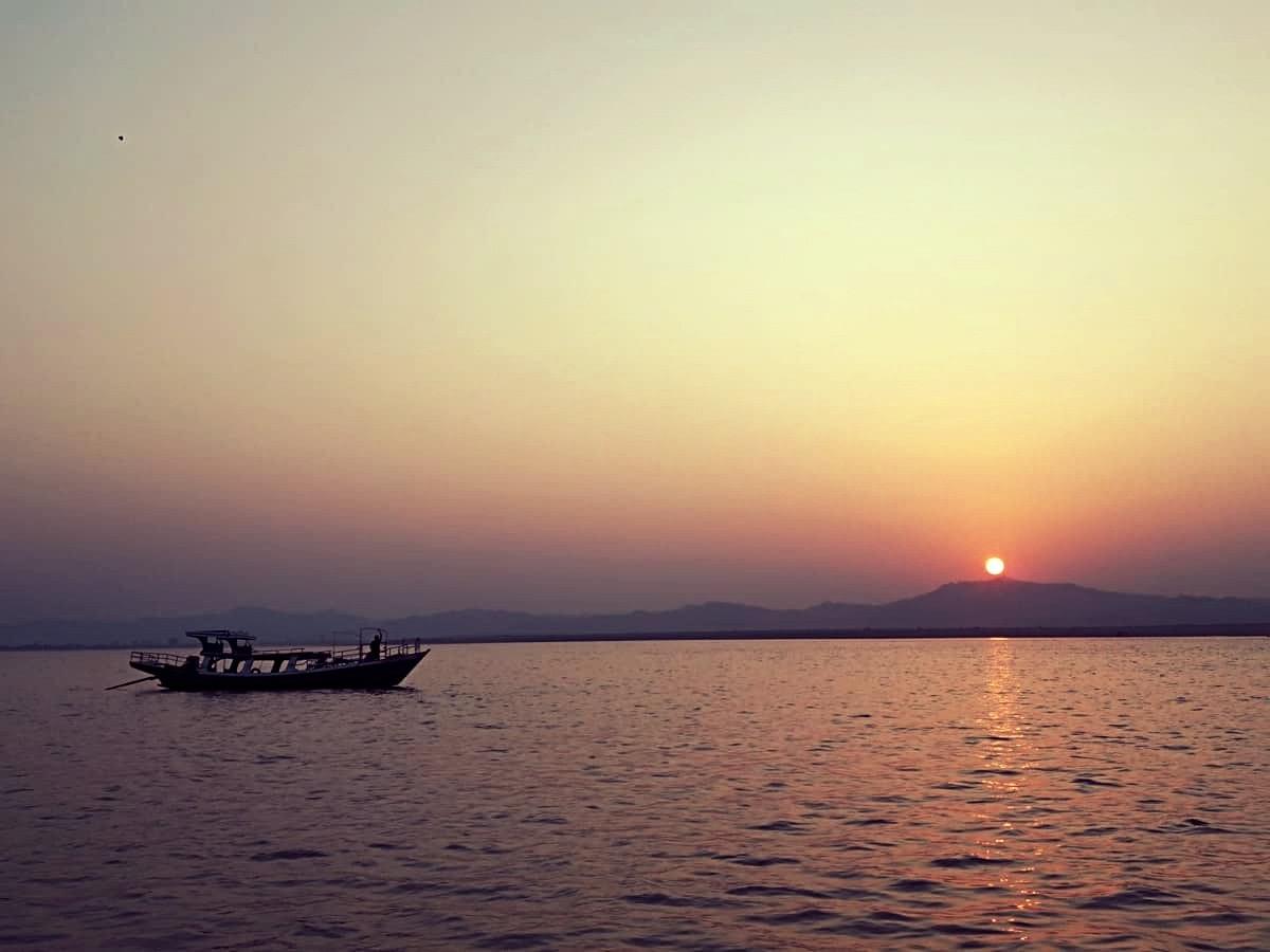 View from my Sunset Cruise, Bagan View from my Sunset Cruise, Bagan