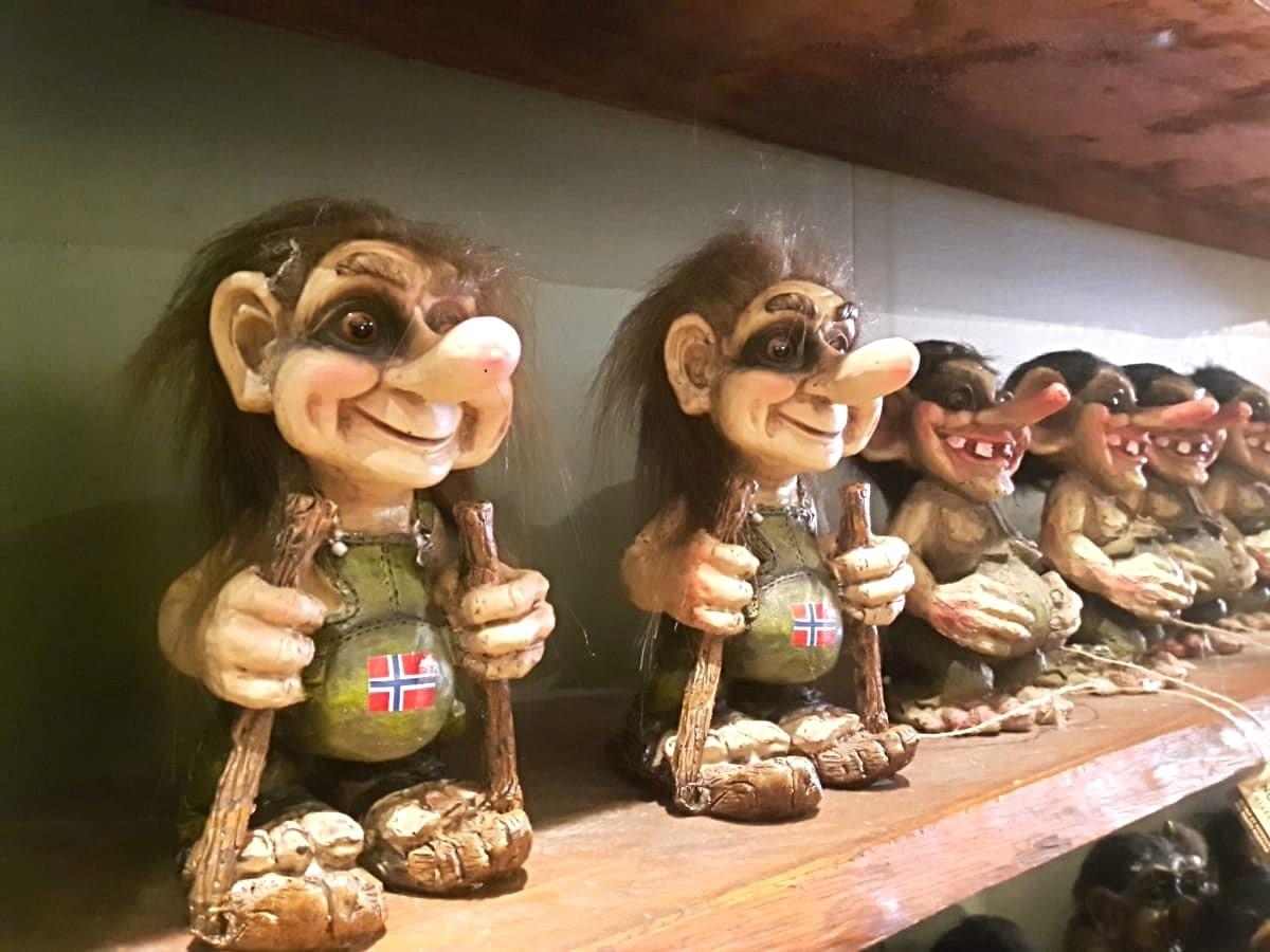 Trolls at Souvenir Shop Trolls at Souvenir Shop
