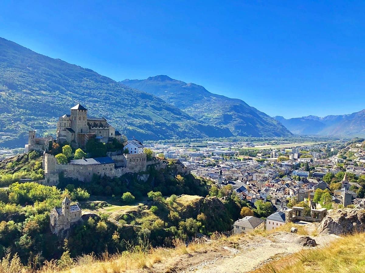 View Over Sion - Sion Know Everything Direct From The Local View Over Sion - Sion Know Everything Direct From The Local