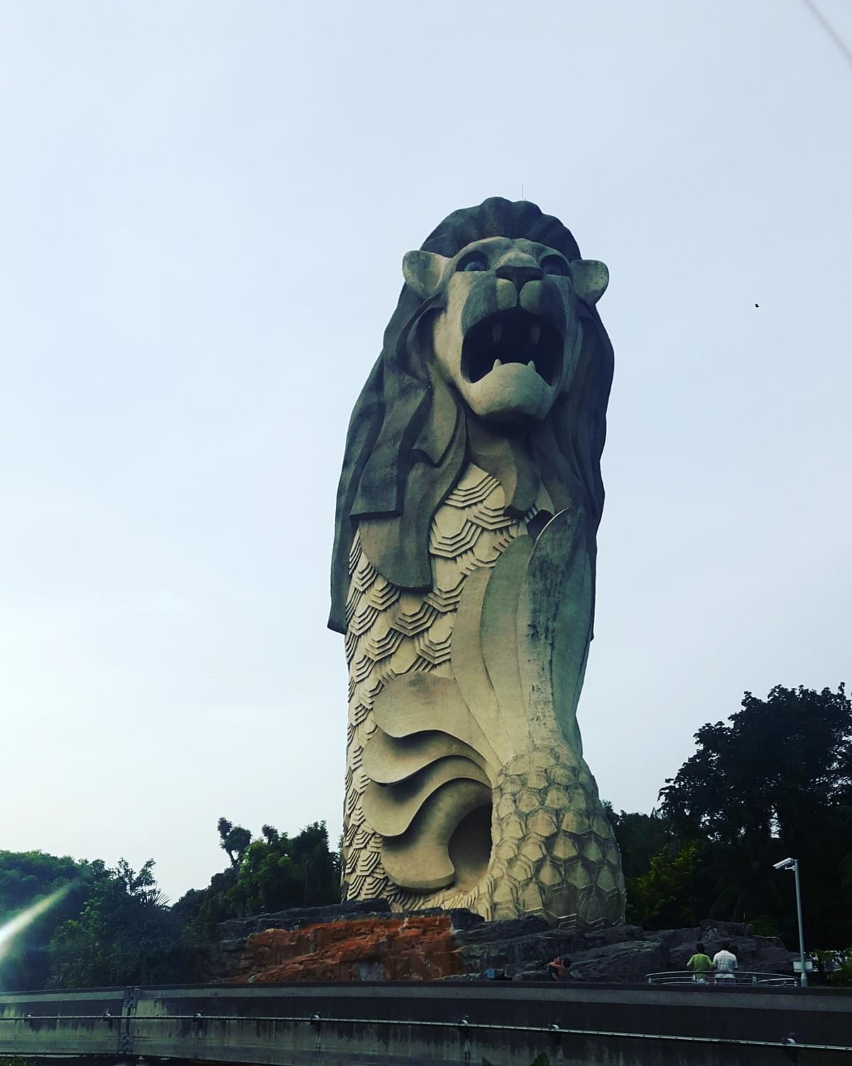 Papa Merlion at Sentosa, Singapore Papa Merlion at Sentosa, Singapore