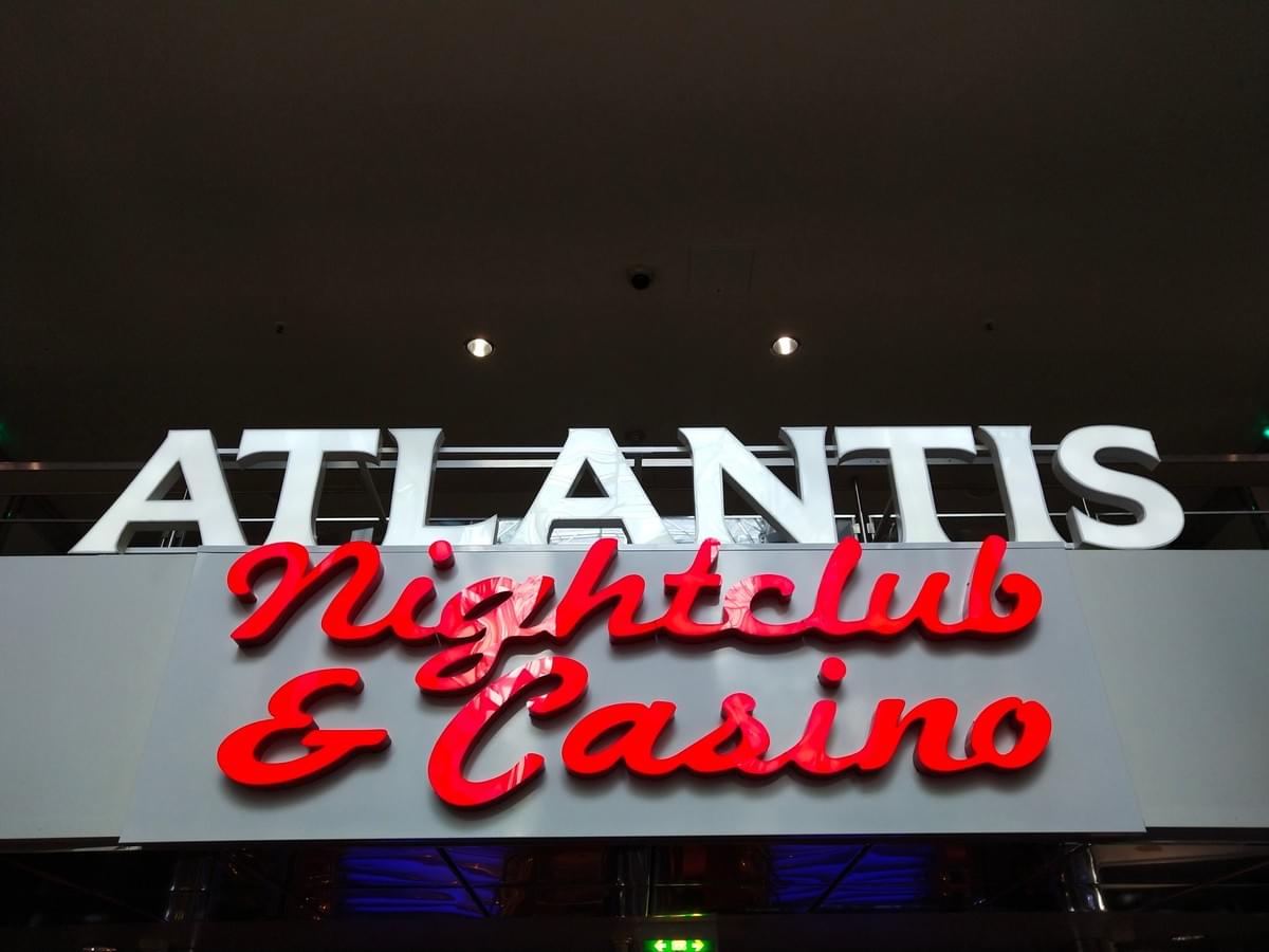 Atlantis NightClub and Casino on Deck 8 Atlantis NightClub and Casino on Deck 8