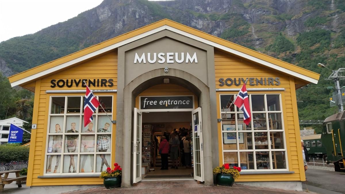Flam Museum at Flam Train Station Flam Museum at Flam Train Station