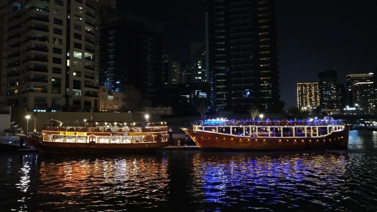 Marina Dhow Dinner Cruise - Places to Visit in Dubai Marina Dhow Dinner Cruise - Places to Visit in Dubai
