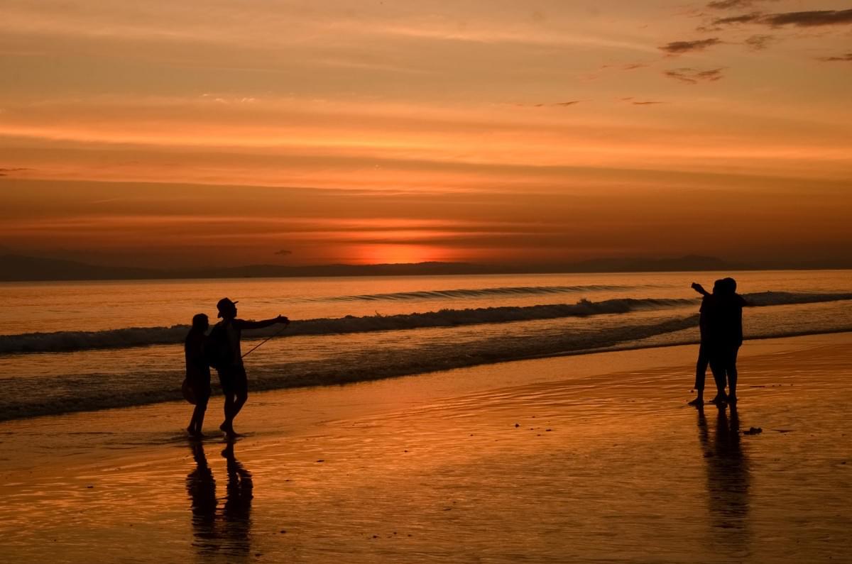 Sunset At Radhanagar Beach, Andaman Sunset At Radhanagar Beach, Andaman