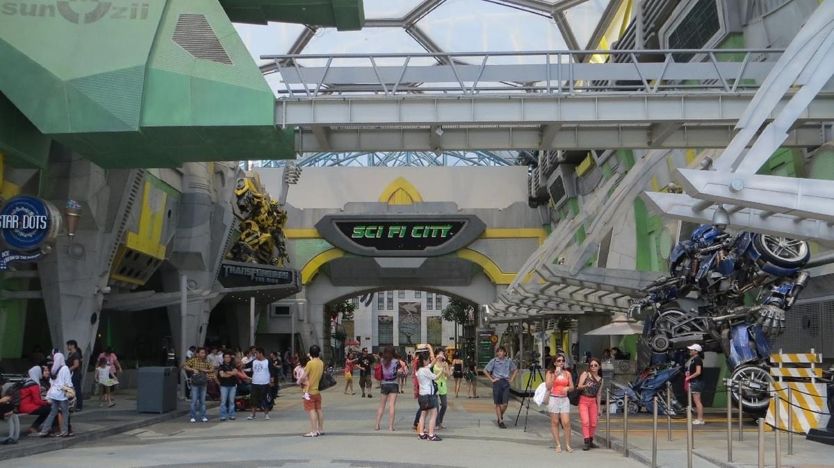 Sci-Fi City, Universal Studios Singapore Sci-Fi City, Universal Studios Singapore