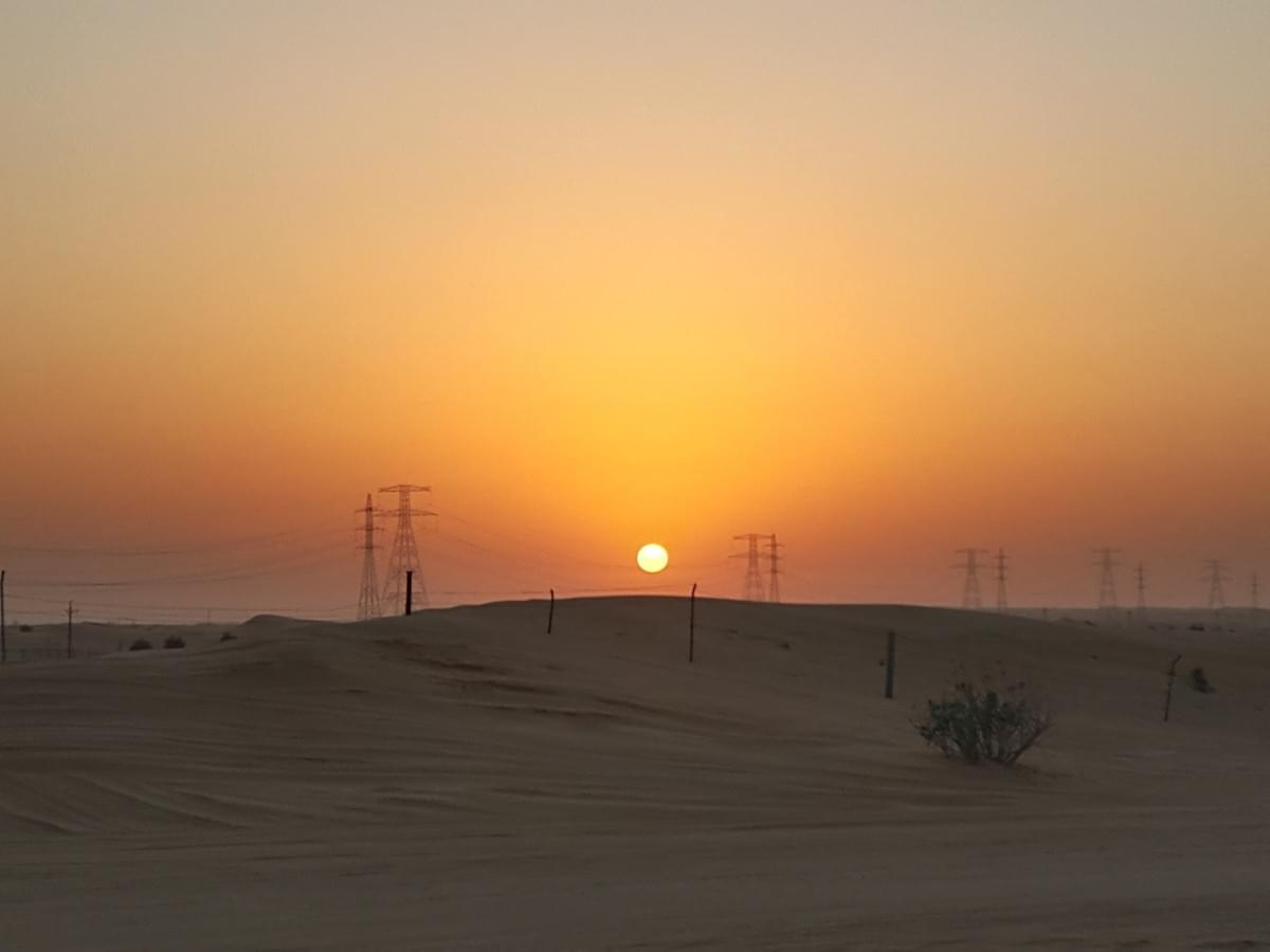 Sunset at Arabian Desert in Dubai - Places to Visit in Dubai Sunset at Arabian Desert in Dubai - Places to Visit in Dubai