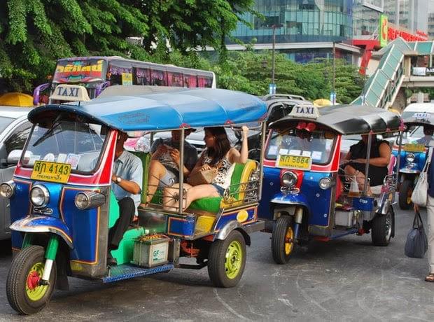 Tuk Tuk, Thailand Transport. Tuk Tuk, Thailand Transport.