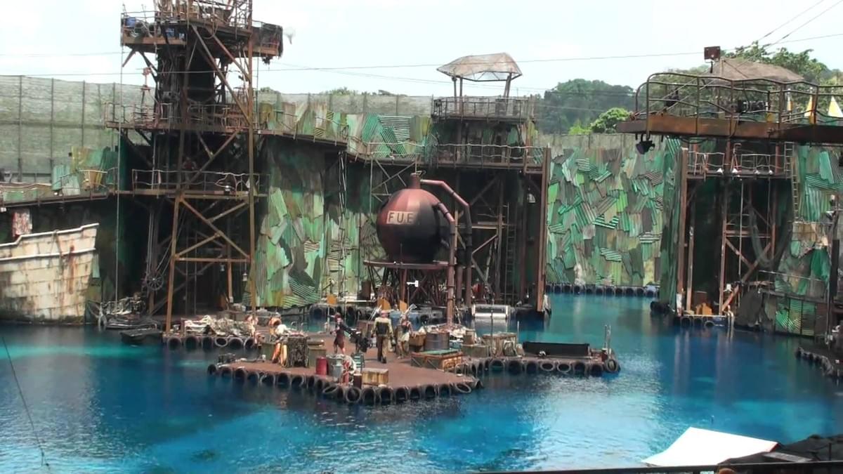 Water World Show at Universal Studios Singapore Water World Show at Universal Studios Singapore