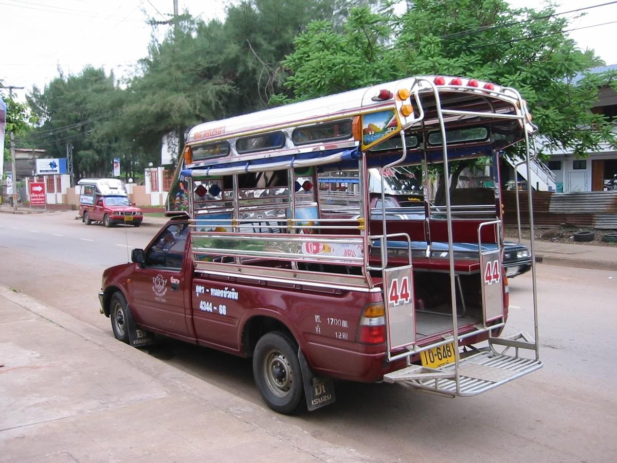 Song Teaw, Thailand Transport. Song Teaw, Thailand Transport.