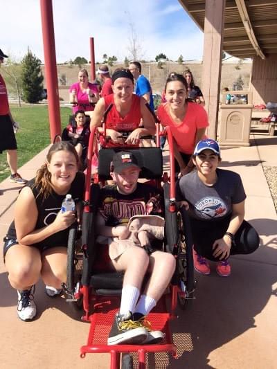 Captain Keaton and his angels! Captain Keaton and his angels!
