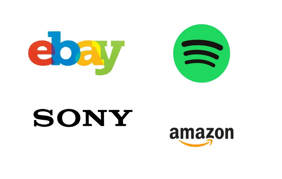 eBay amazon sony spotify eBay amazon sony spotify