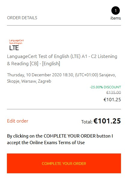 LanguageCert оплата экзамена LanguageCert оплата экзамена