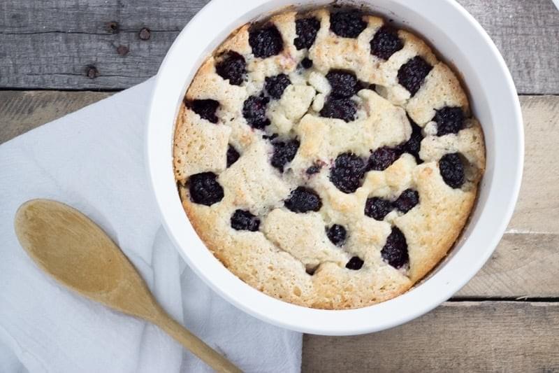 Vegan blackberry cobbler Vegan blackberry cobbler