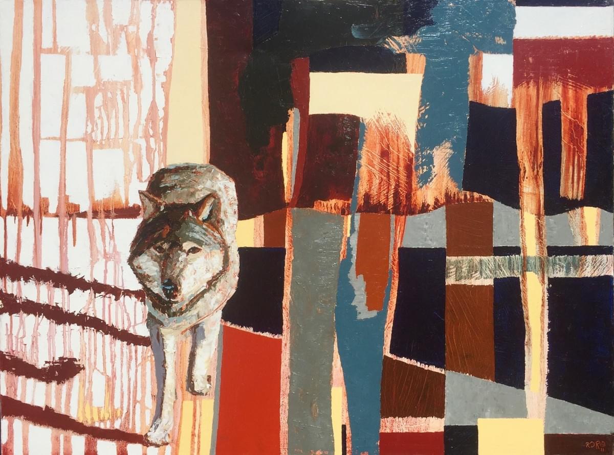 Wolf Division, 30x40 oil on gallery wrapped canvas $3,000 Wolf Division, 30x40 oil on gallery wrapped canvas $3,000