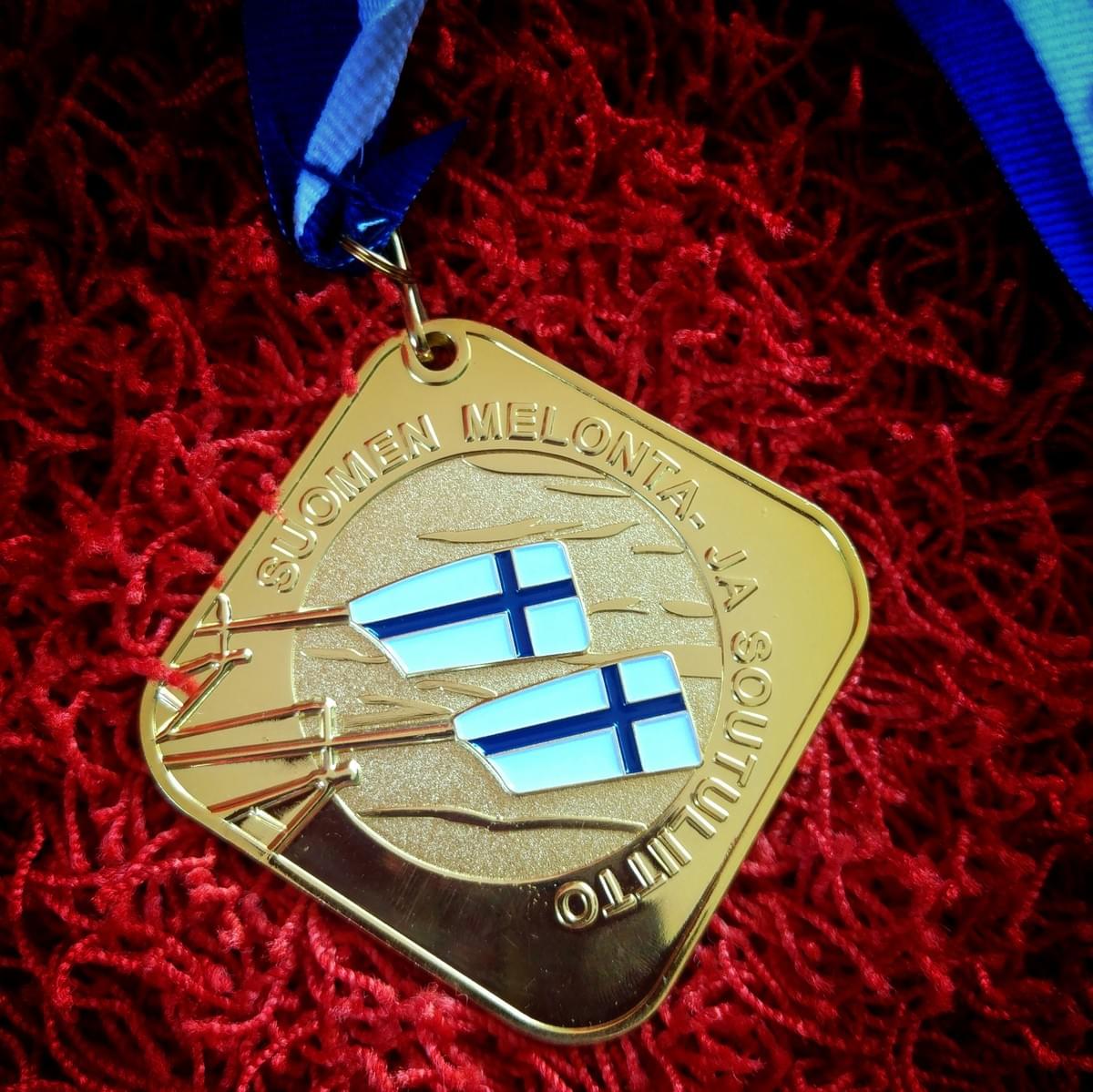 The Finnish championship gold medal! The Finnish championship gold medal!