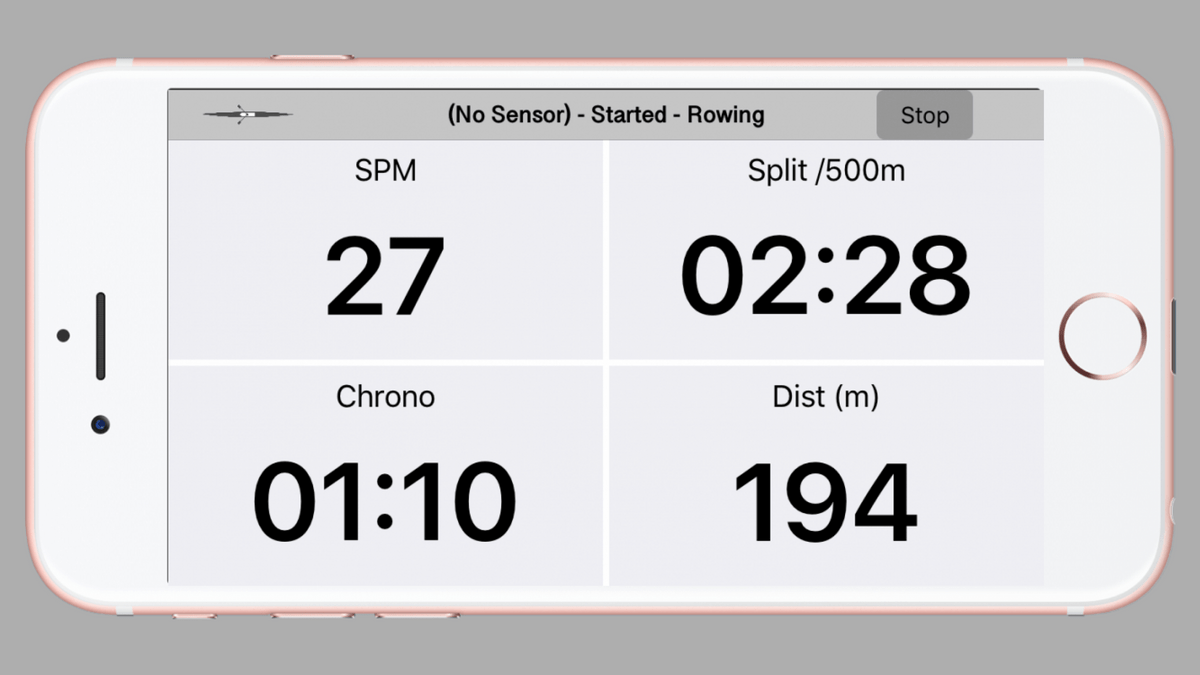 The Quiske Rowing App can be used a free speedometer The Quiske Rowing App can be used a free speedometer