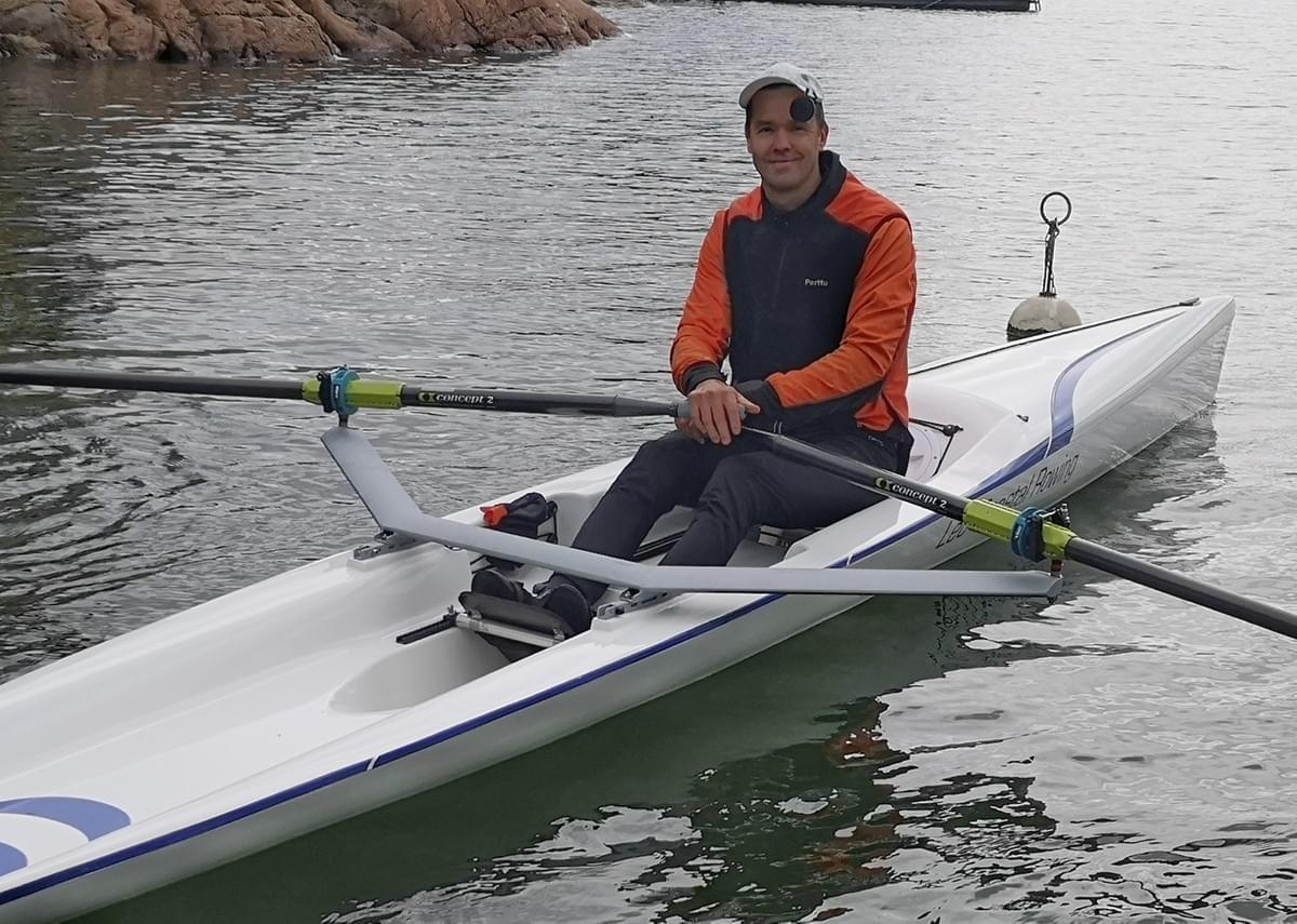 Perttu Kivimäki Leo C1X veneessään. SM kisoissa tuli hopeaa Perttu Kivimäki Leo C1X veneessään. SM kisoissa tuli hopeaa