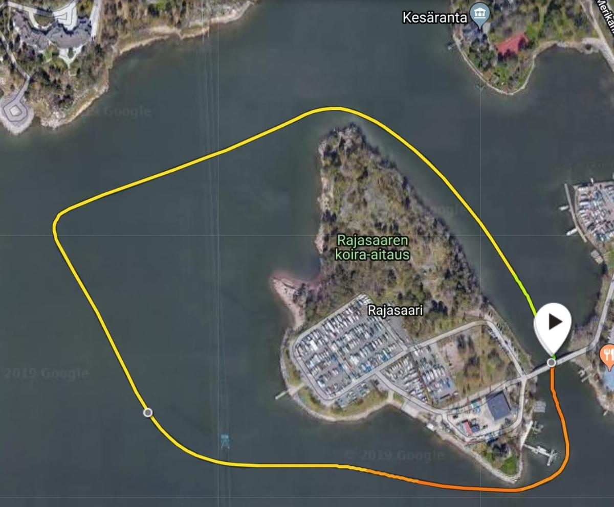 Finnish Coastal Champs 2019 Route Finnish Coastal Champs 2019 Route