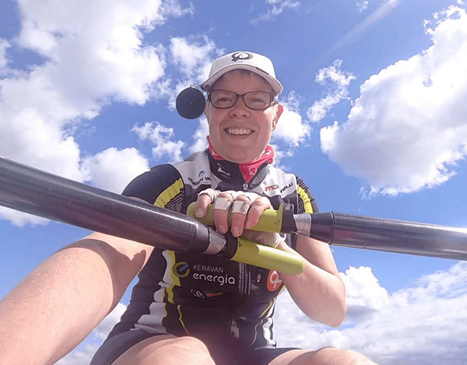 Tarita participated in the Virtual Quiske rowing race multiple times Tarita participated in the Virtual Quiske rowing race multiple times