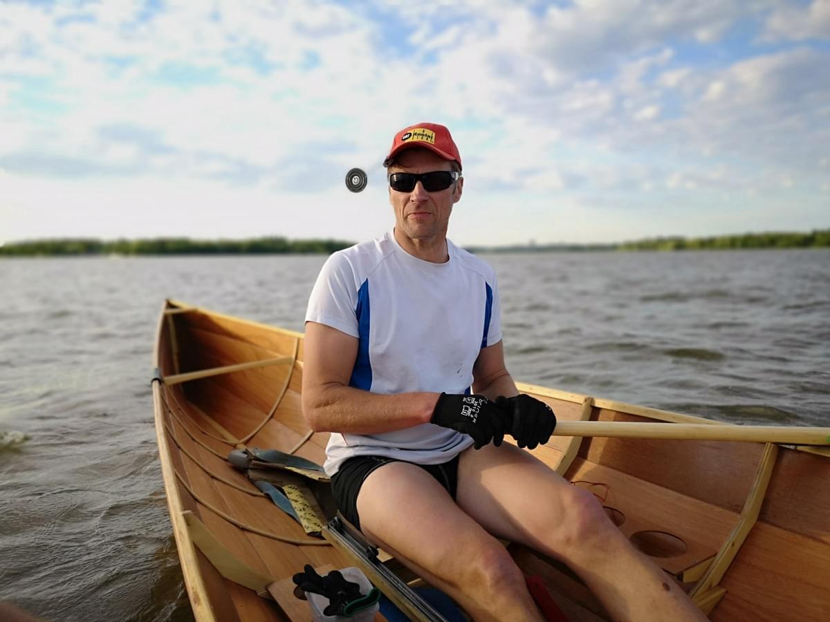 Juha-Matti Valkama aims to set a new record on the 58km Sulkava route this year Juha-Matti Valkama aims to set a new record on the 58km Sulkava route this year