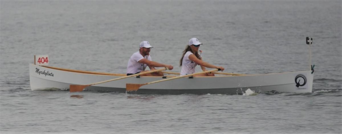 The Quiske team (Kristina Björknäs and Pentti Soini) in the Pirkka race. Photo by Ruud van Veelen The Quiske team (Kristina Björknäs and Pentti Soini) in the Pirkka race. Photo by Ruud van Veelen